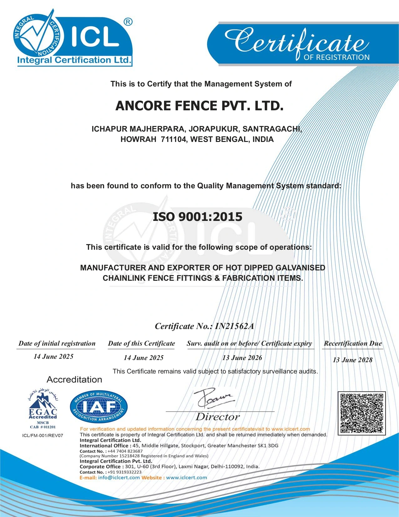 Certification 1